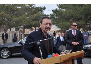 TOBB Başkanı Hisarcıklıoğlu’nun ismi caddeye verildi