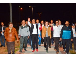 Manavgat Irmak Kenarı’nda vatandaşların spor keyfi