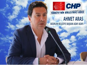 Ahmet Aras; "Bodrum’u çağdaş ve sosyal bir belediyecilik  anlayışıyla yönetmeye talibim"