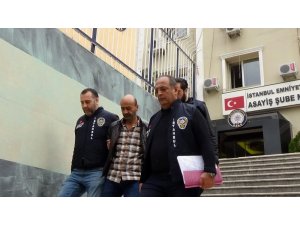 İstanbul’da “jammer” cihazı kullanarak hırsızlık yapan şüpheli kamerada
