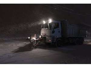 Bolu Belediyesi karla mücadeleye hazır