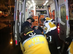 Beyoğlu’nda trafik kazası; 2 yaralı