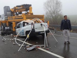Tekirdağ’da trafik kazası: 2 ağır yaralı