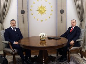 Cumhurbaşkanı Erdoğan, MİT Başkanı Fidan’ı kabul etti