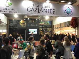Gaziantep lezzetleri, İzmir fuarına renk kattı