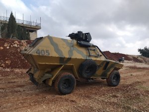 ÖSO kobra benzeri askeri zırhlı araç yaptı