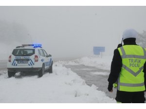 Tokat-Sivas karayolunda "buzlanma" uyarısı