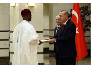 Cumhurbaşkanı Erdoğan, Çad Büyükelçisini kabul etti