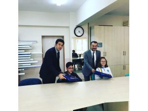 Tekirdağ İl Milli Eğitim Müdürü spina bfida hastası çocukları ziyaret etti