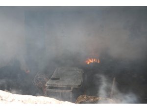 Boğazkale’de yangın