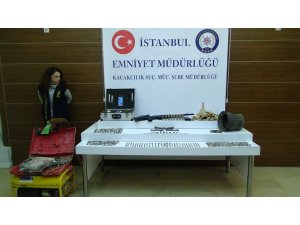 İstanbul’da tarihi eser kaçakçılarına operasyon: 8 gözaltı