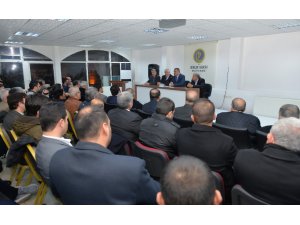 Başkan Gürkan, İrfan Akademisinin konuğu oldu