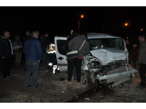 Yüksekova’da trafik kazası; 1 yaralı