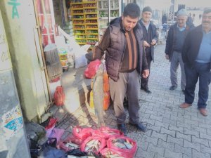 Atanamayan fahri imam yakaladığı balıkları satarak geçiniyor