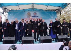 Cumhurbaşkanı Erdoğan Denizli’de 275 projeyi hizmete sundu