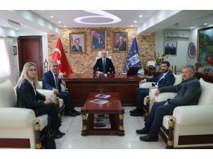 Alim Işık’tan Başkan Saraçoğlu’na ziyaret