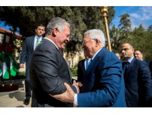 Filistin Devlet Başkanı Abbas, Ürdün Kralı ile görüştü