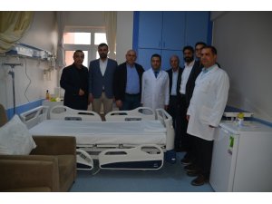 Aliağa Devlet Hastanesi’ne 16 yatak bağışlandı