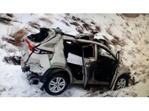 Sarıkamış’ta trafik kazası: 1 ölü, 3 yaralı