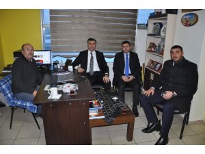 MHP’nin Kars Belediye Başkan adayından İHA’ya ziyaret