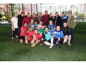 Büyükşehir zabıtası futbol turnuvasında kaynaştı