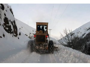 Nevşehir’de kapalı köy yolları açıldı