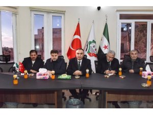Vali Soytürk Suriye’de tarımsal faaliyetleri toplantısına katıldı