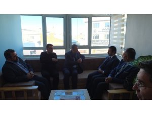 Vali Aktaş, Kapadokya Gazeteciler Cemiyeti’ni ziyaret etti