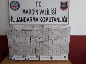 Mardin’de 2 bin 120 paket kaçak sigara ele geçirildi