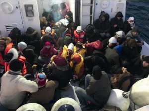 Güzelçamlı’da 53 kaçak göçmen yakalandı