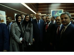 Samsun heyeti Erdoğan ile buluştu