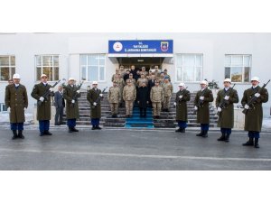 Vali Bilmez’den İl Jandarma Komutanlığına ziyaret