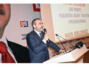 AK Parti Genel Başkan Yardımcısı Mahir Ünal Mardin adaylarını tanıttı