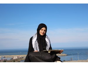 Filistinli genç kızın Erdoğan hayranlığı