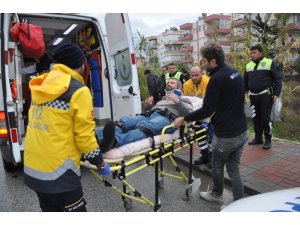 Manavgat’ta otomobilin çarpıp kaçtığı yaya yaralandı