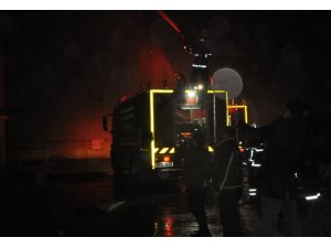 Hatay’da fabrika yangını