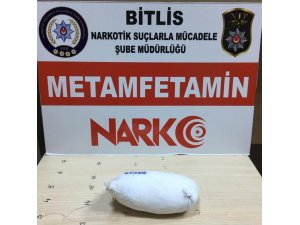 Bitlis’te 270 gram metanfetamin ele geçirildi