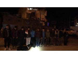 Tekirdağ’da 12 kaçak göçmen yakalandı