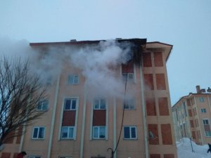 Bitlis’te ev yangını
