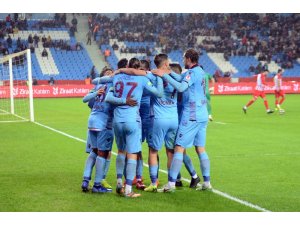 Ziraat Türkiye Kupası: Trabzonspor: 1 - Balıkesir Baltokspor: 0 (İlk yarı)