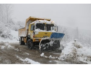 Zonguldak’ta 29 köy yolu ulaşıma kapandı
