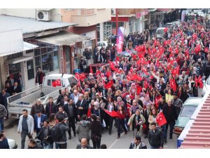 Başkan Çerçioğlu, Bozdoğanlı kadınlarla birlikte yürüdü
