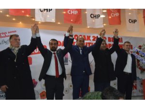 CHP’nin Besni ve belde belediye başkan adayları tanıtıldı