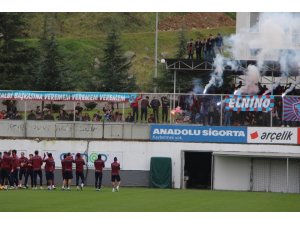 Trabzonspor’a taraftar morali