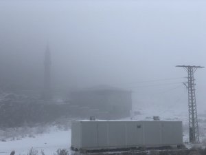 Kars’ta yoğun sis ve soğuk hayatı olumsuz etkiliyor
