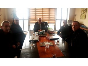 İhlas Grubu’ndan Üzümlü Belediye Başkanı Ahmet Sazlı’ya Ziyaret