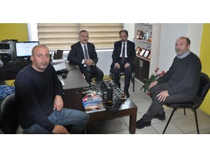 DSP Belediye Başkan Adayı Alibeyoğlu’ndan İHA’ya ziyaret