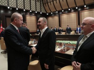 Cumhurbaşkanı Recep Tayyip Erdoğan ile sinema sektörü temsilcileri bir araya geldi