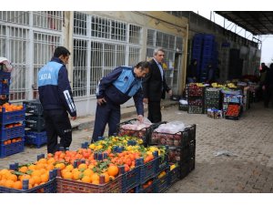 Mardin’de sebze hali ve marketlere fiyat denetimi