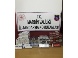 Mardin’de bin 560 paket kaçak sigara ele geçirildi